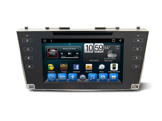 چین Double Din Android 6.0/ 7.1 Car Dvd Gps Navigation For Toyota Camry , 8 Inch Full Touch Screen تامین کننده