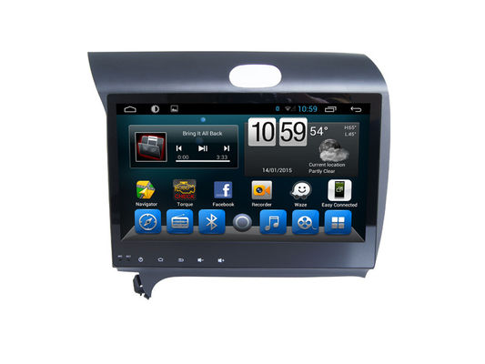 چین Sat Nav 2 Din Car Stereo For KIA K3 With Navigation , Android Car Dvd Player تامین کننده